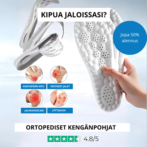 ORTOPEDINEN KENGÄNPOHJA 4D