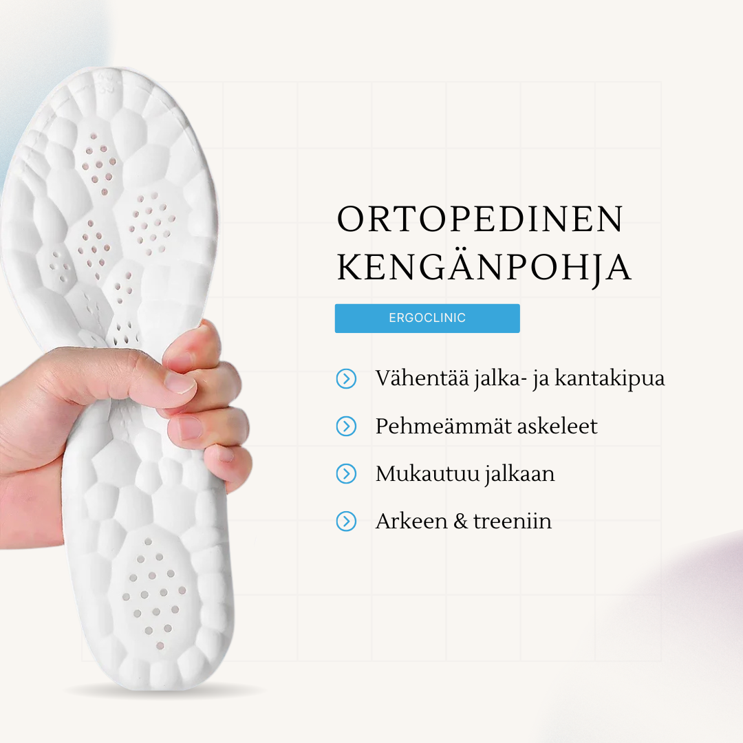 ORTOPEDINEN KENGÄNPOHJA 4D